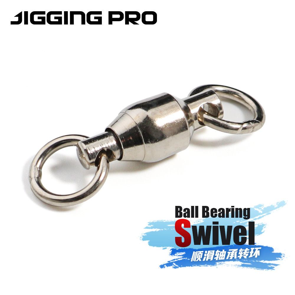 Fishing Swivel Connector - JIGGINGPRO Ball Bearing Swivels For Fishing