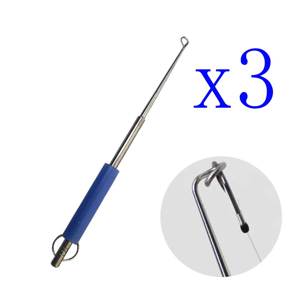 3-Pack Stainless Steel Fish Ho - Fishing Equipment Hanger review and price