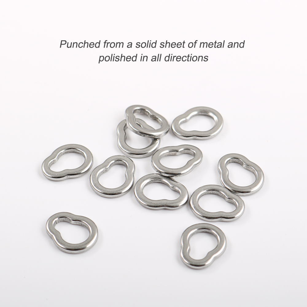 JIGGING PRO 15Pcs GP Solid Rin - Fishing Swivel Connector review and price
