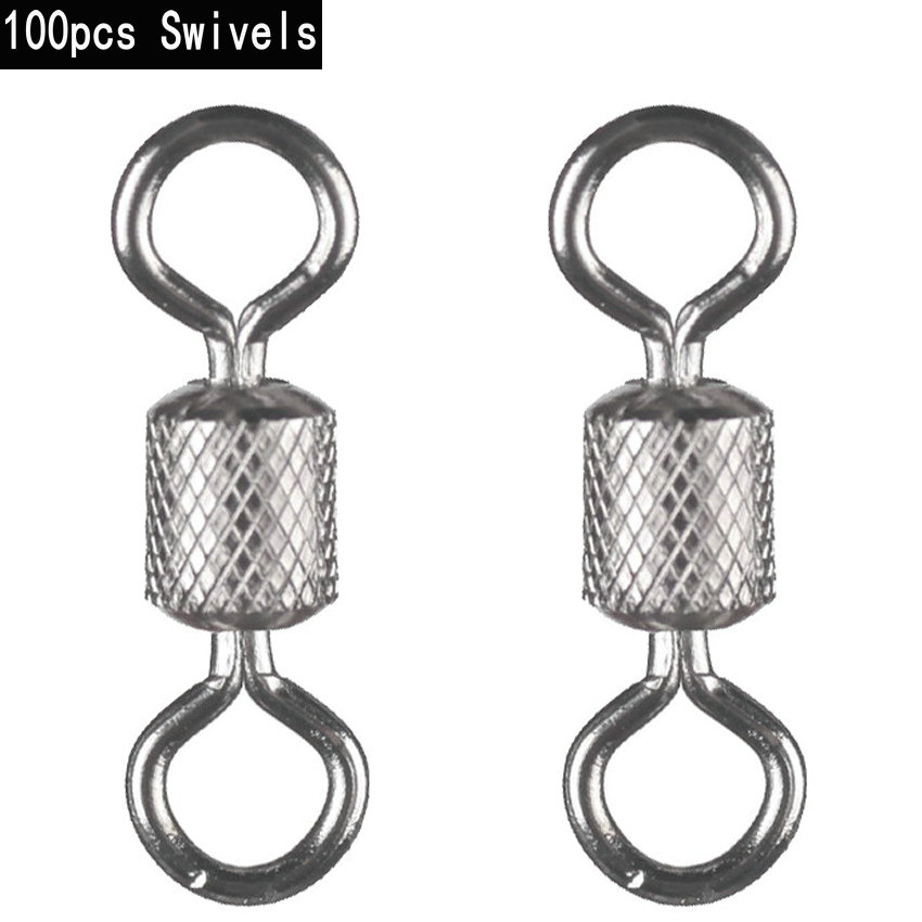 100PCS Fishing Swivels Ball Be - Fishing Swivel Connector review and price
