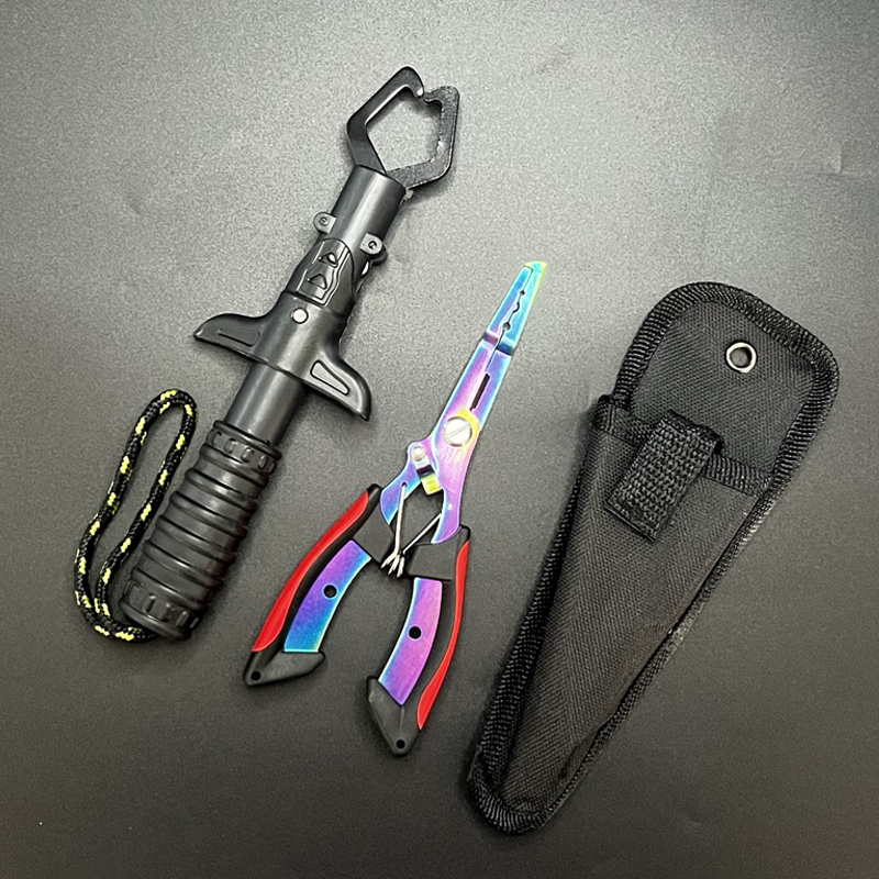 Fishing Pliers and Gripper Set - Fishing Equipment Hanger review and price