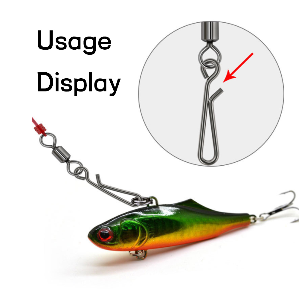 100pcs Saltwater Fishing Stain - Fishing Swivel Connector review and price