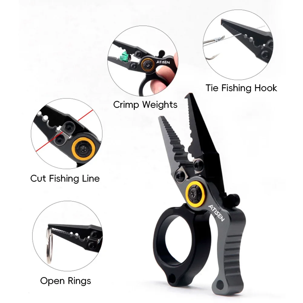 Fishing Pliers Mini Size Outdo - Fishing Equipment Hanger review and price
