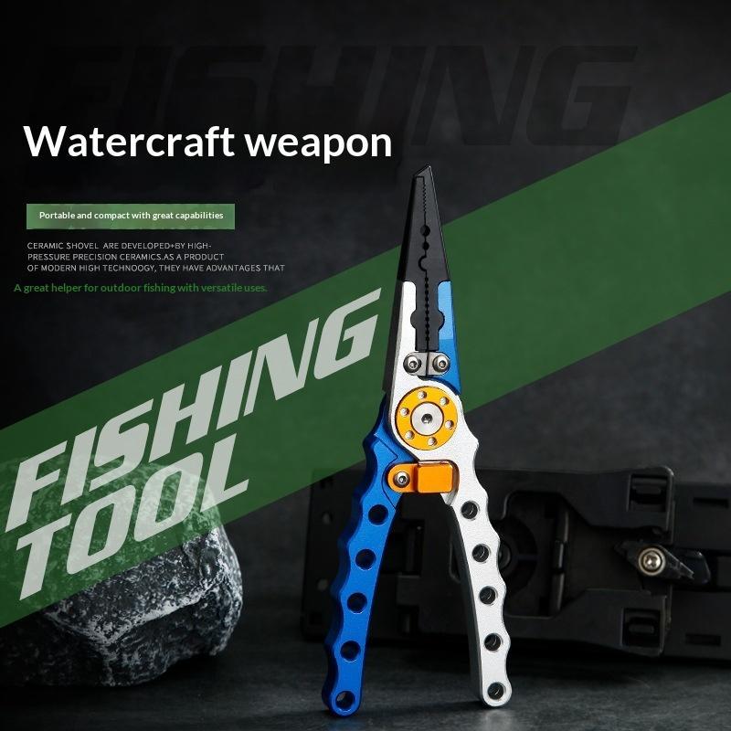 Aluminum Alloy Fishing Pliers  - Fishing Equipment Hanger review and price