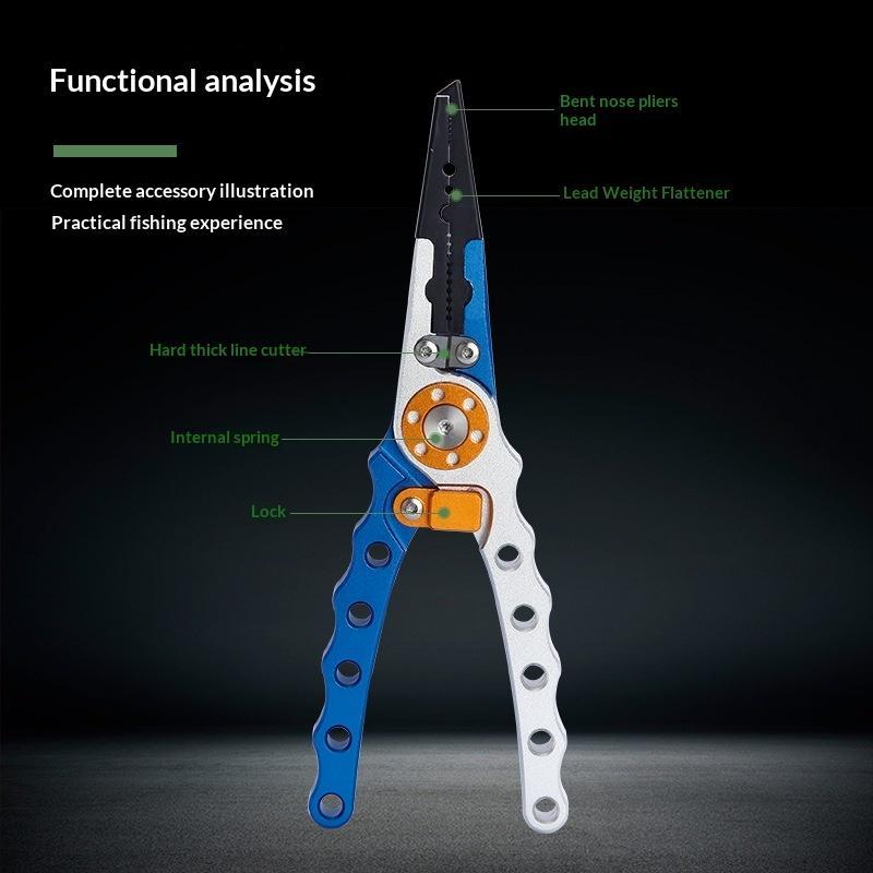 Aluminum Alloy Fishing Pliers  - Fishing Equipment Hanger review and price