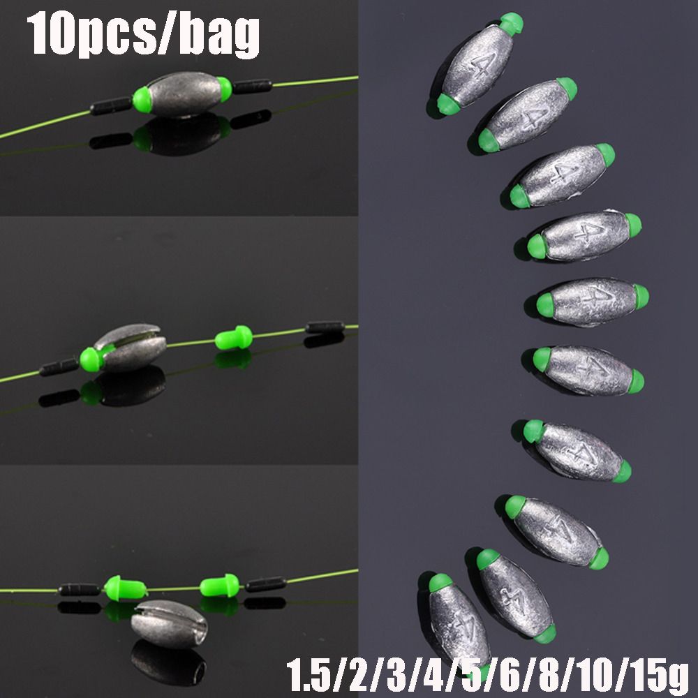 10Pcs Lead Weight Fishing Lead - Fishing Equipment Hanger review and price